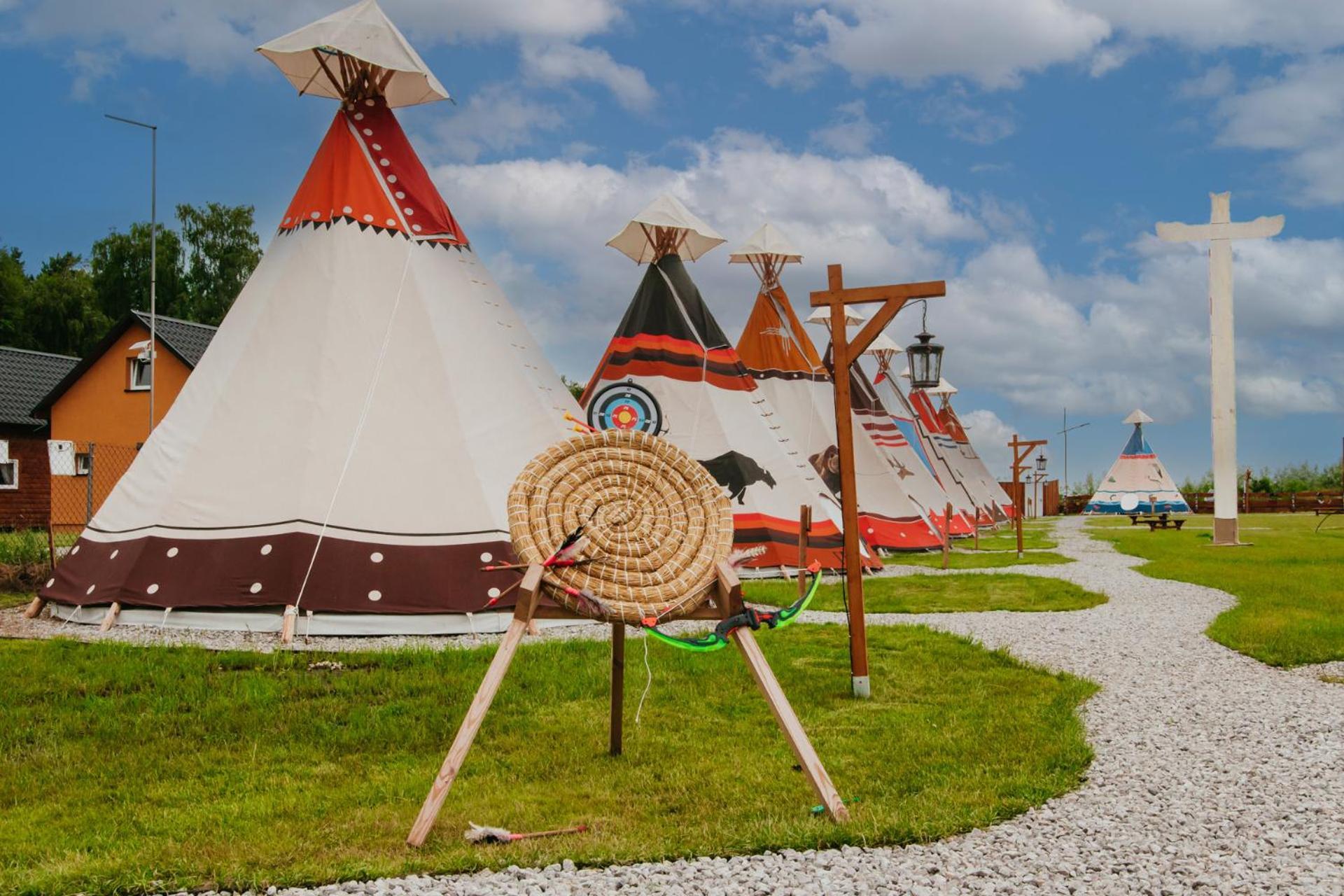 Hotel Indiana Camp - 150 M Od Suntago Park Grabce-Towarzystwo Exteriér fotografie