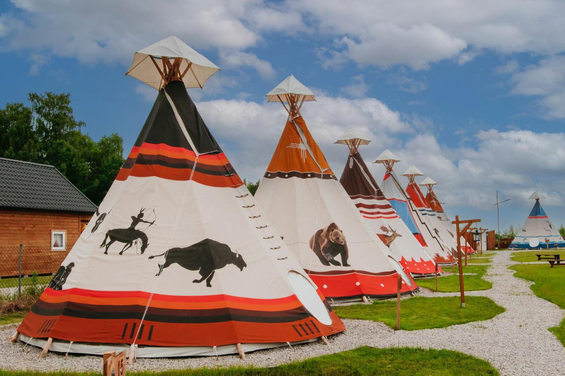 Hotel Indiana Camp - 150 M Od Suntago Park Grabce-Towarzystwo Exteriér fotografie