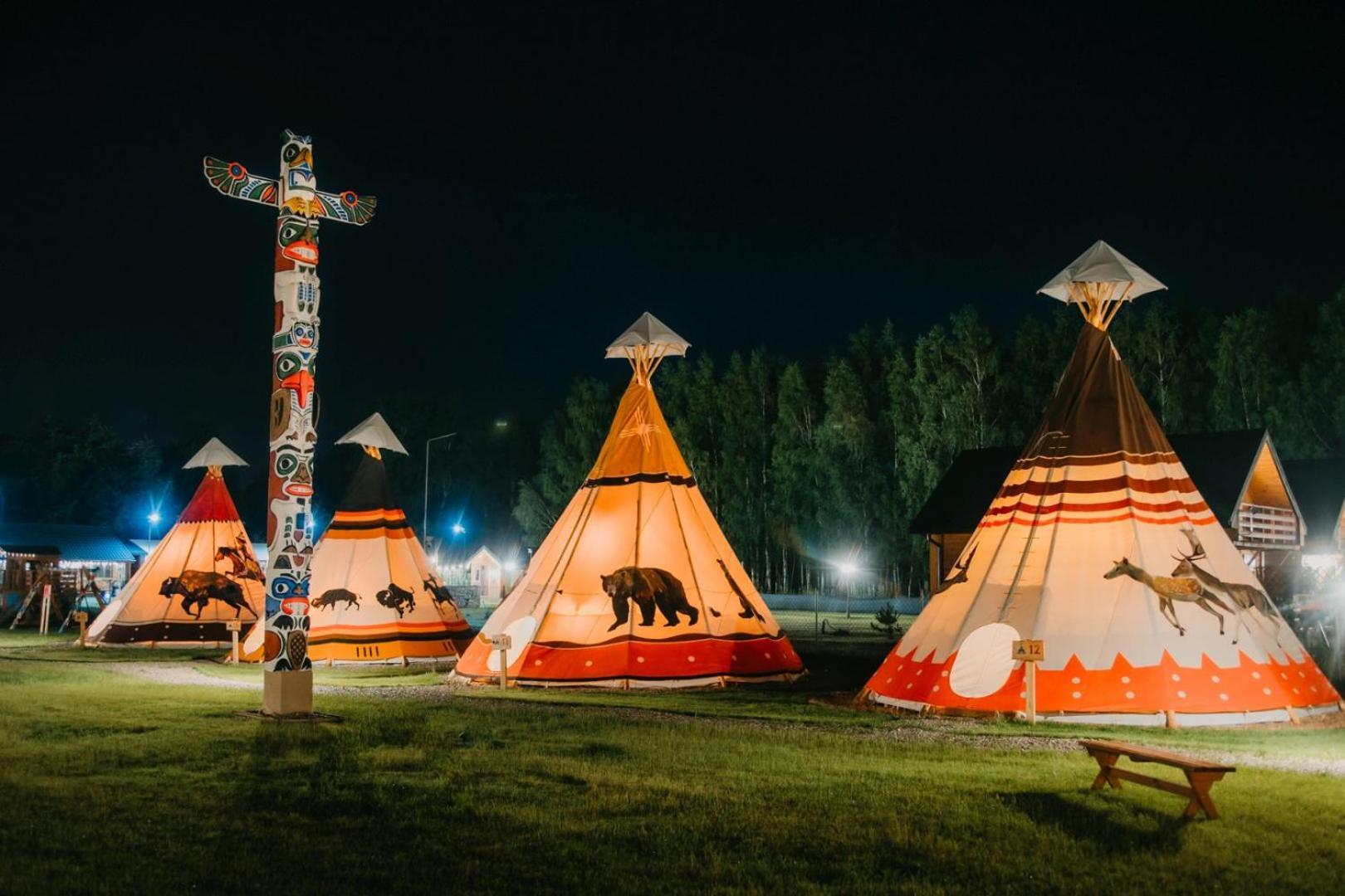 Hotel Indiana Camp - 150 M Od Suntago Park Grabce-Towarzystwo Exteriér fotografie