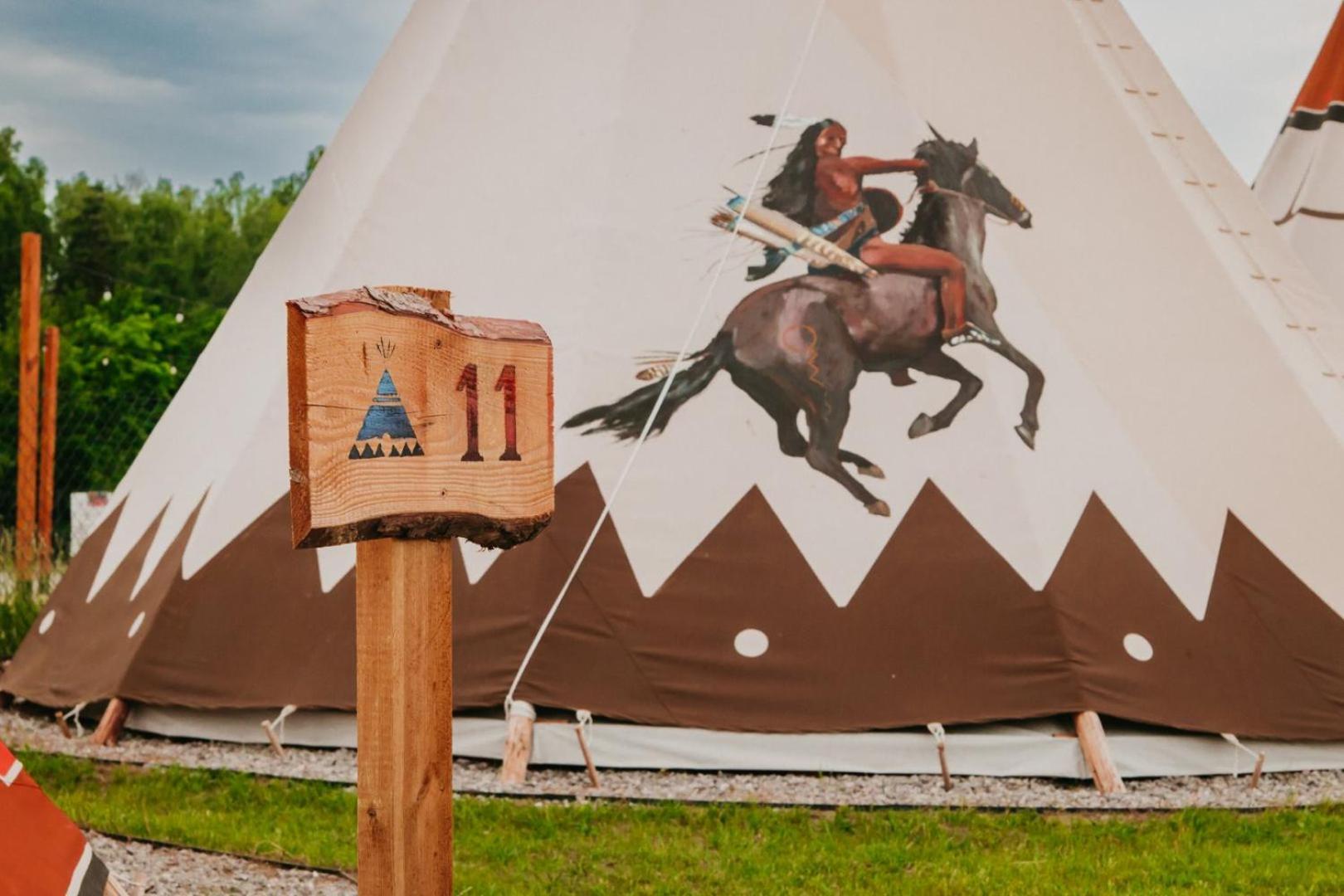 Hotel Indiana Camp - 150 M Od Suntago Park Grabce-Towarzystwo Exteriér fotografie
