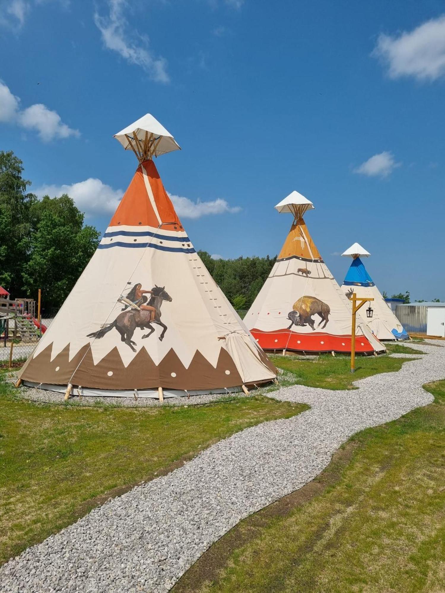 Hotel Indiana Camp - 150 M Od Suntago Park Grabce-Towarzystwo Exteriér fotografie