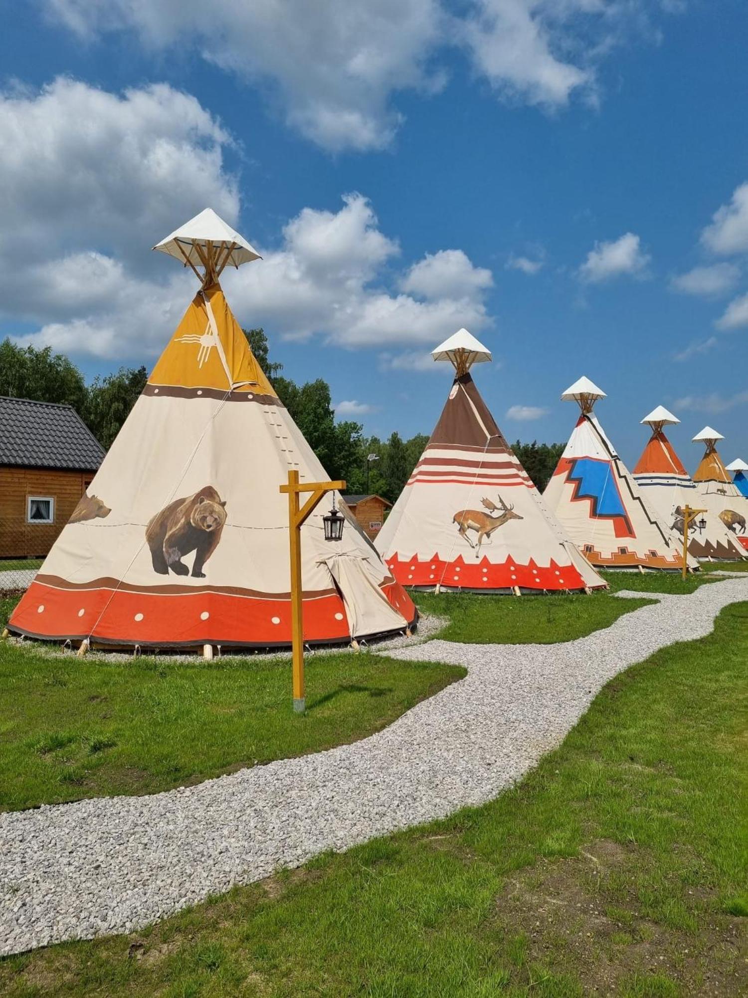 Hotel Indiana Camp - 150 M Od Suntago Park Grabce-Towarzystwo Exteriér fotografie